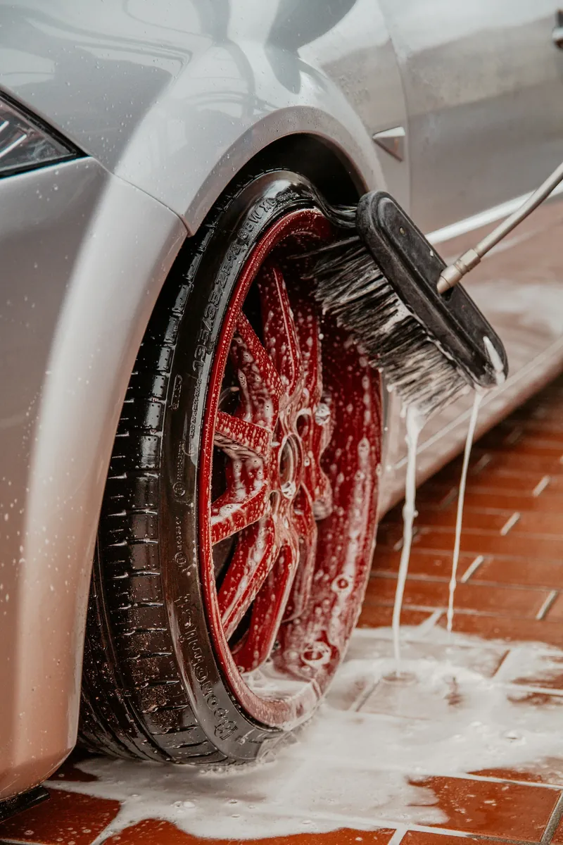 Illustrative vehicle care photography